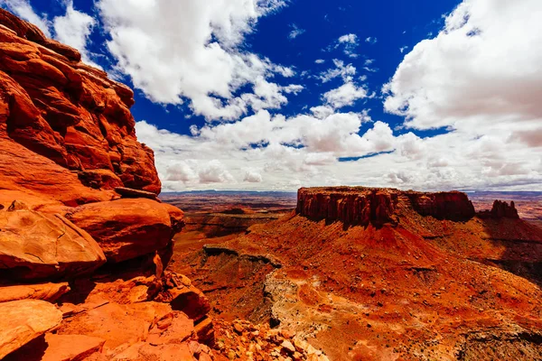 Green river manzaralıdır, canyonlands Milli Parkı, utah, ABD — Stok fotoğraf