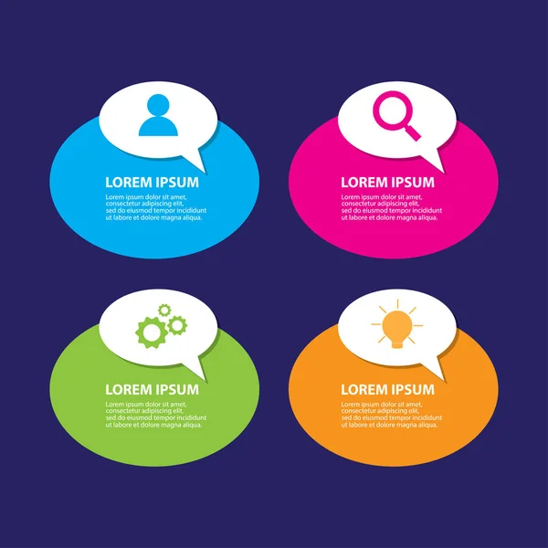 Diyagram için modern Infographic