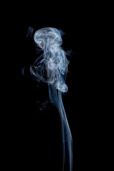 Smoke on dark background — Stock Photo, Image