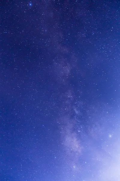  Samanyolu, uzun pozlama fotoğraf.