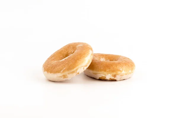 Donut geïsoleerd op een witte achtergrond, studio shoot — Stockfoto