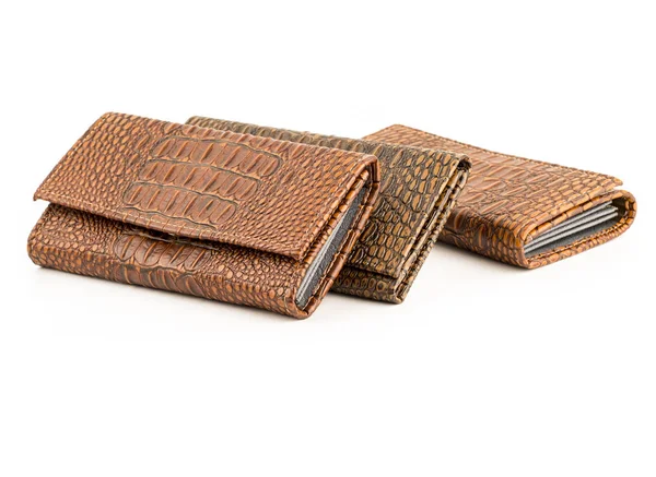 Beyaz arka plan üzerinde izole elegance deri debriyaj