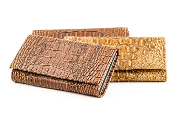 Beyaz arka plan üzerinde izole elegance deri debriyaj