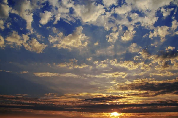 Cielo al atardecer — Foto de Stock