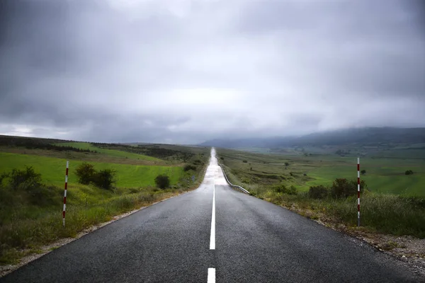 Estrada em Espanha — Fotografia de Stock