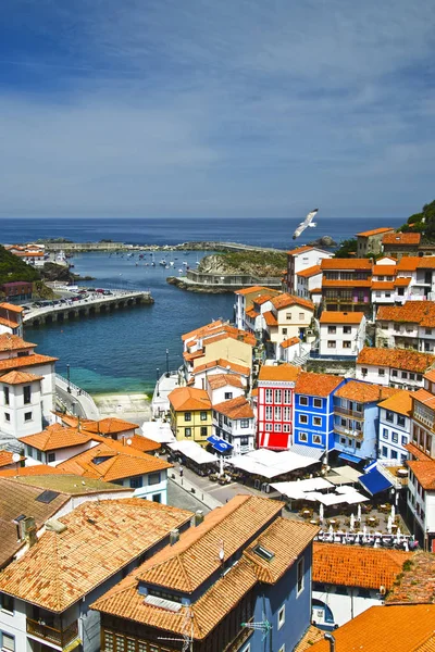 Cudillero Rechtenvrije Stockfoto's