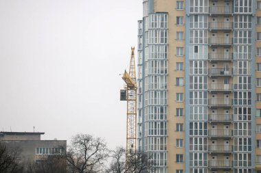 Yüksek binaların inşaatı