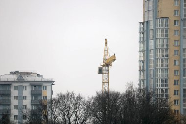 Yüksek binaların inşaatı