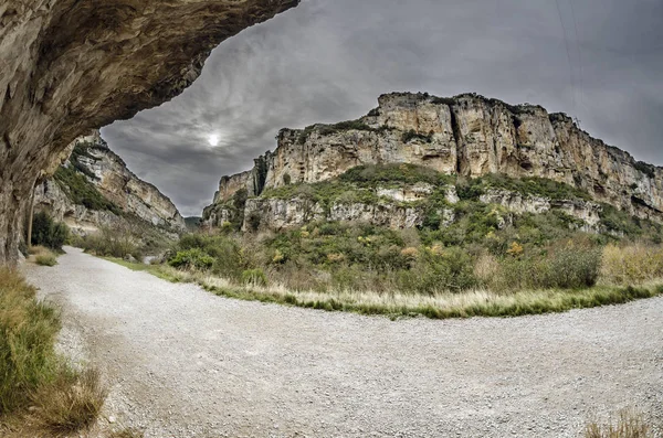 Lumbier navarra spanien — Stockfoto