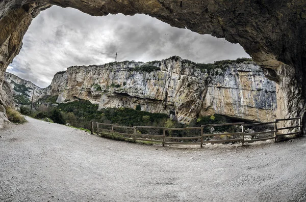 Lumbier navarra spanien — Stockfoto