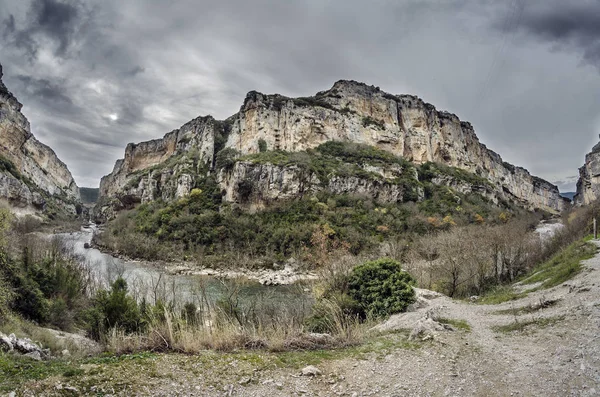 Lumbier    Navarra  Spain — 图库照片