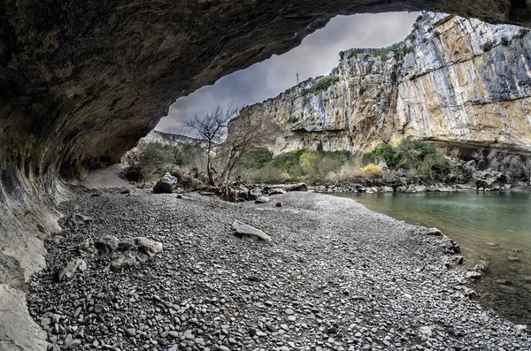 Lumbier navarra spanien — Stockfoto