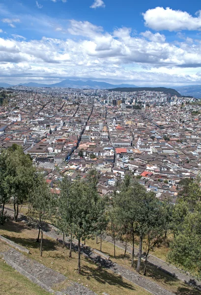 Quito ciudad Ecuador — Foto de Stock
