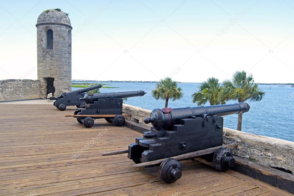 Cannons of an old fort