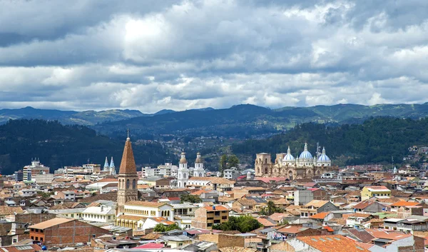 Utsikt over byen Cuenca – stockfoto