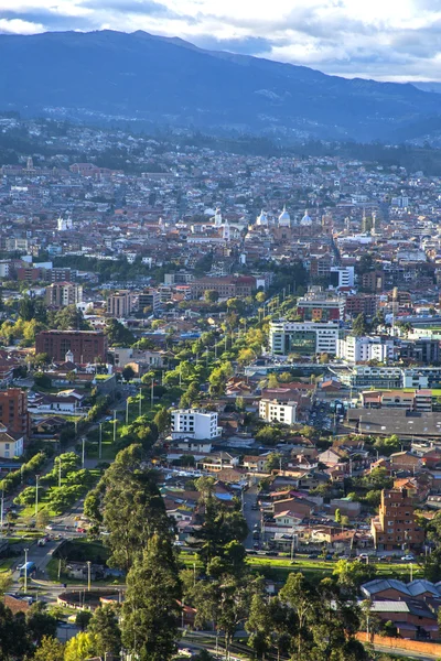 High view of Cuenca — Stock fotografie