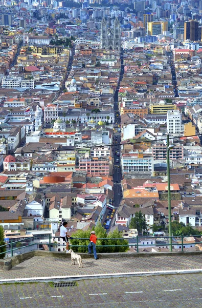 Centrum města quito — Stock fotografie