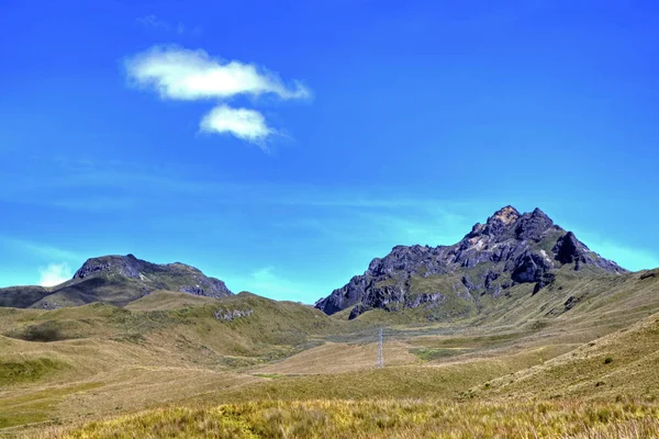 Ekvador Andes sahne — Stok fotoğraf