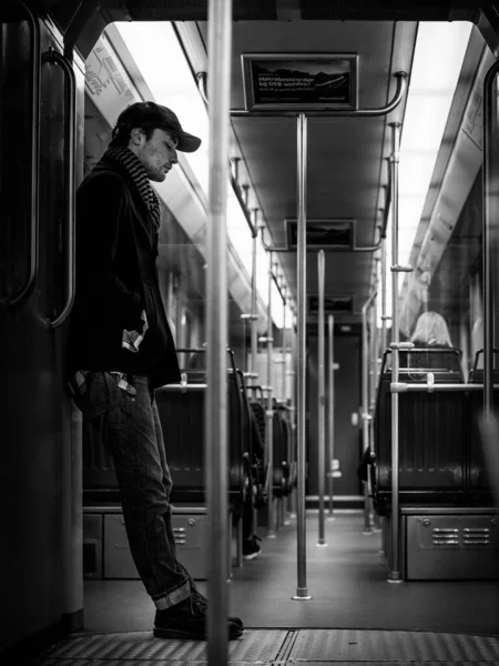 Март 2020 Ожидание Поезде Пустые Поезда Вируса — стоковое фото