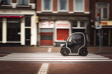 Amsterdam, Hollanda 'nın güzel sokakları
