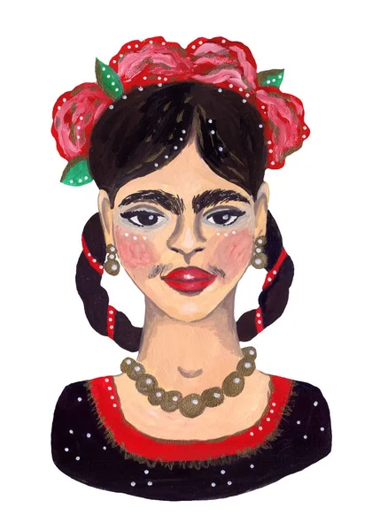 Frida Kahlo Ritratto — Foto Stock