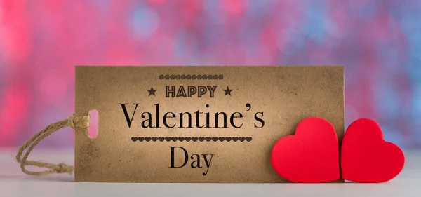 Valentinstag-Botschaft — Stockfoto