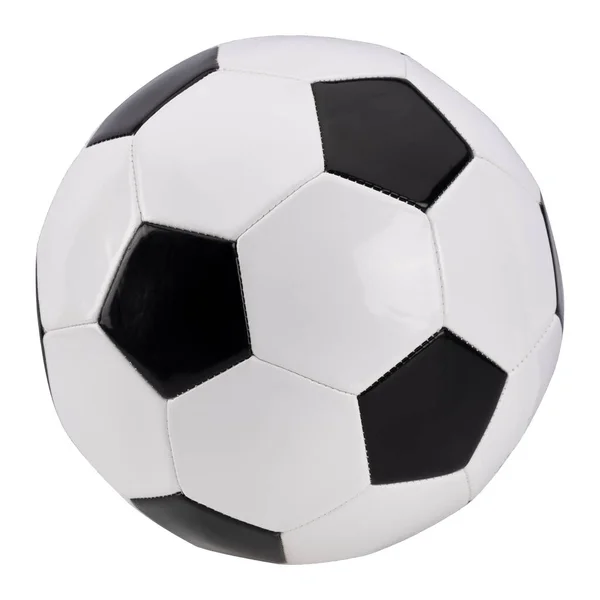 Beyaz Arkaplanda Futbol Topu — Stok fotoğraf