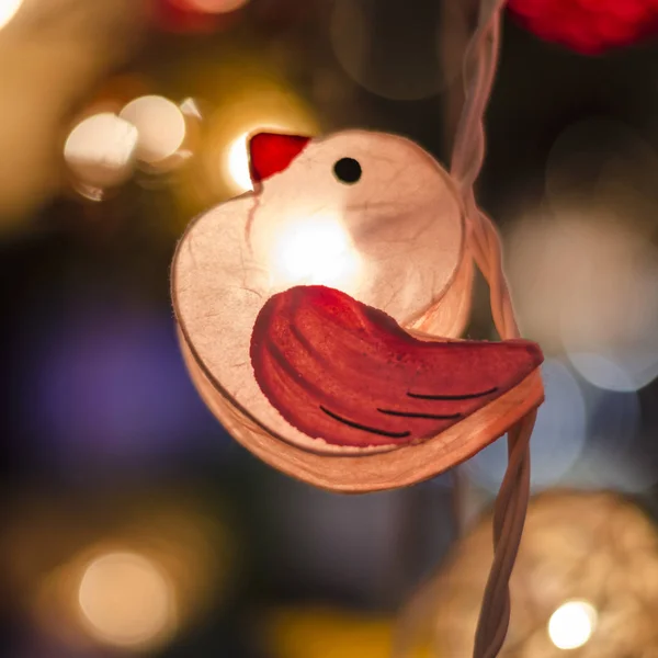 Linterna de papel y lámpara de luz — Foto de Stock