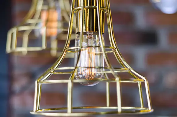 Lampe vintage suspendue — Photo