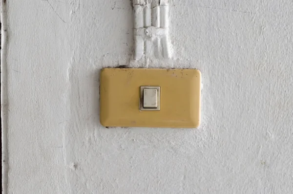 Old light switch — Stock Photo, Image