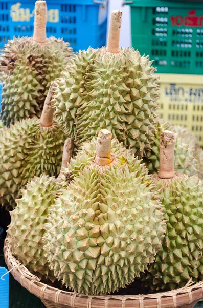 Grupp av durian — Stockfoto