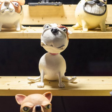 Dekoratif/köpek yavrusu. Bahçe çocuk odaları, iç mekan, dekor. 