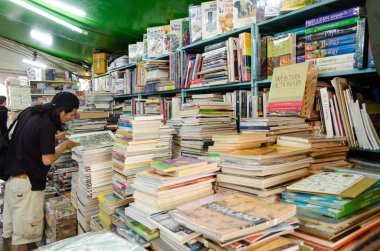 Bangkok, Tayland - 19 Şubat 2017: kitapçı dış görünümü