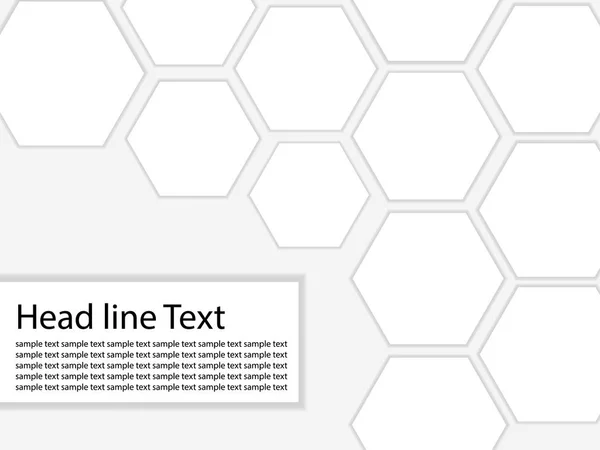 Fond polygone abstrait et espace pour écrire le texte blanc ton couleur — Image vectorielle