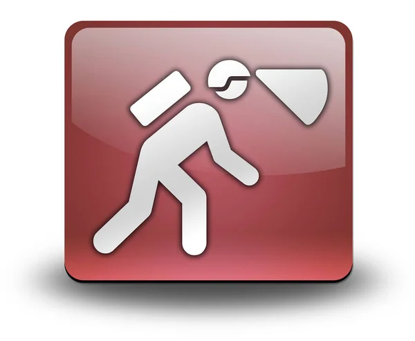 Icon, Button, Pictogram Spelunking — Stock Photo, Image