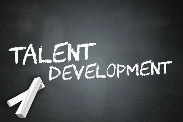 Blackboard Talent Development — Stock Photo, Image