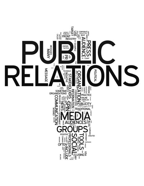 Word Cloud Public Relations