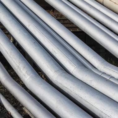 Dışarıda Endüstriyel boru hattı