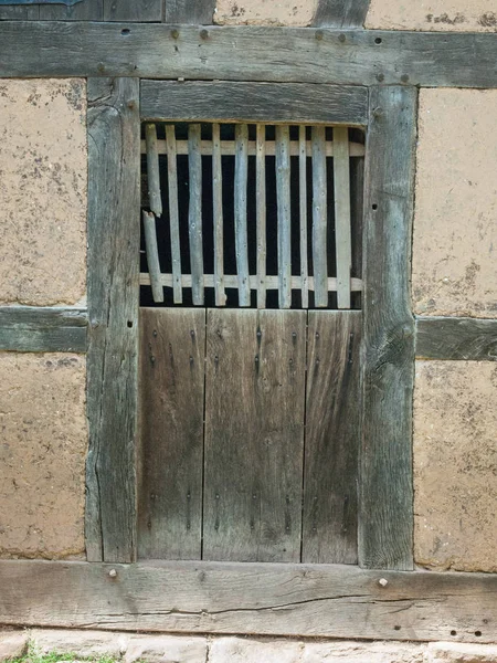 Old door at a stable — Stock Photo, Image