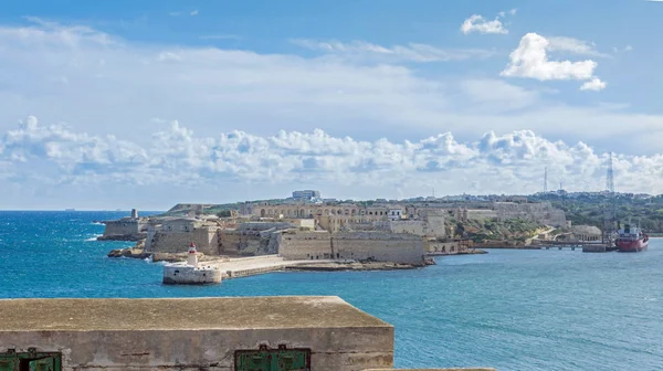 Valletta - view to birgu — Stock Photo, Image