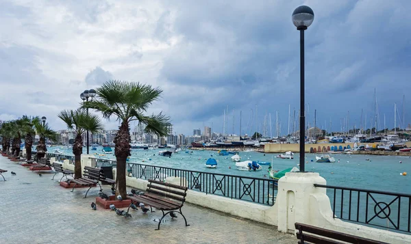 Malta - port of valletta — Stock Photo, Image