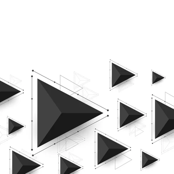 Fundo triângulo moderno —  Vetores de Stock