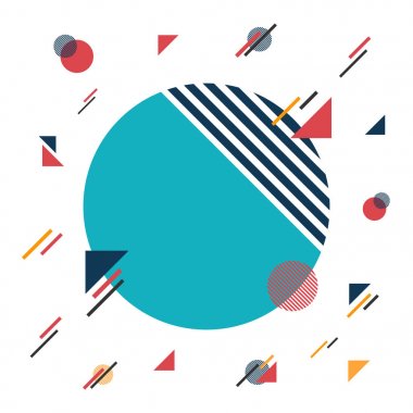 Hippi geometrik arkaplan