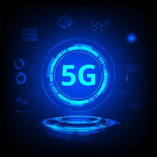 5g-Technologie — Stockvektor