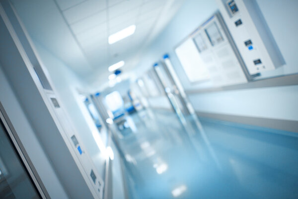 Здание длинного зала как десфокусированный фон
.