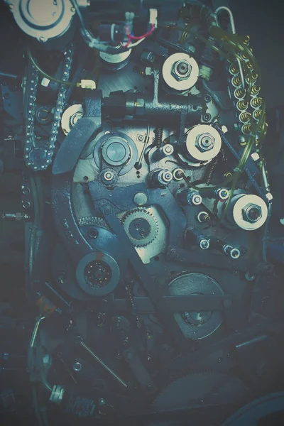 Mecanismo motor grande y complejo — Foto de Stock