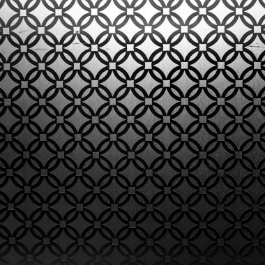 Desenler arka plan ile çelik levha