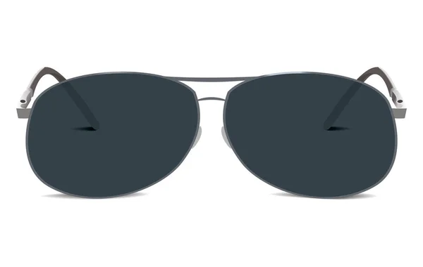 Gafas de sol. Estilo retro aviador. aislado sobre fondo blanco. V. — Vector de stock