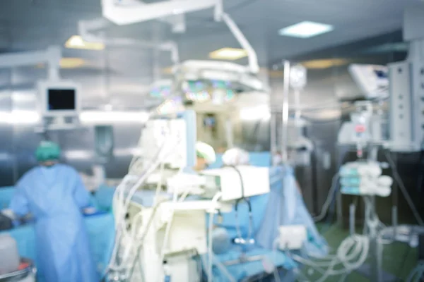 Sala operatoria dell'ospedale, sfondo sfocato — Foto Stock