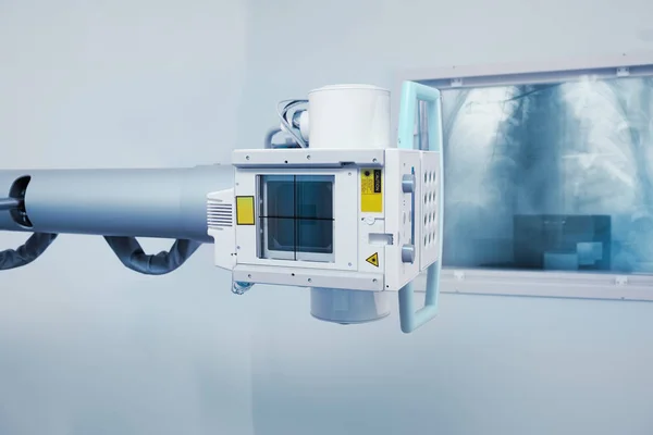Рентгеновский аппарат в исследовательской лаборатории — стоковое фото
